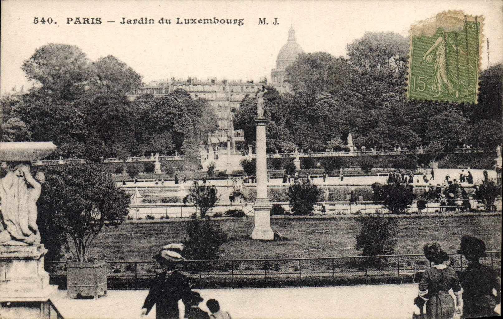 CPA Paris Jardin du Luxembourg