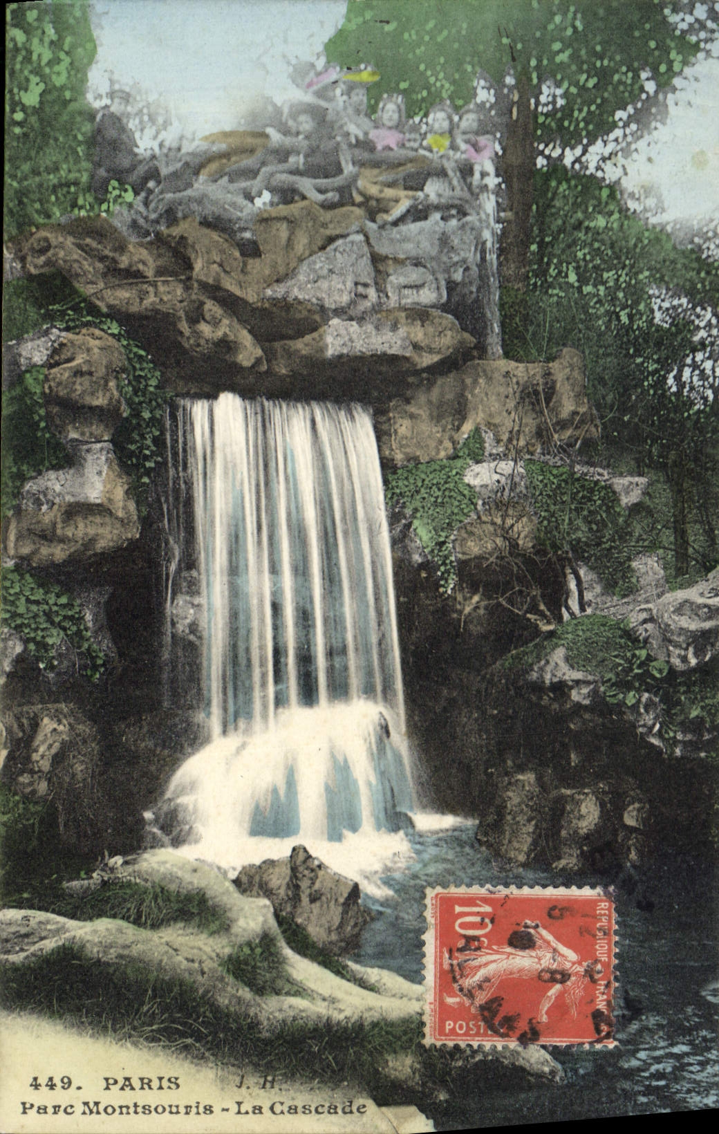 CPA Paris Parc Montsouris La Cascade