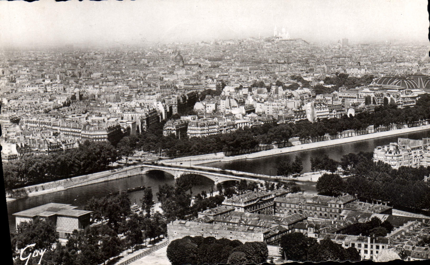 CPA Paris et ses Merveilles Panorama sur Paris Vue prise de la Tour Eiffel