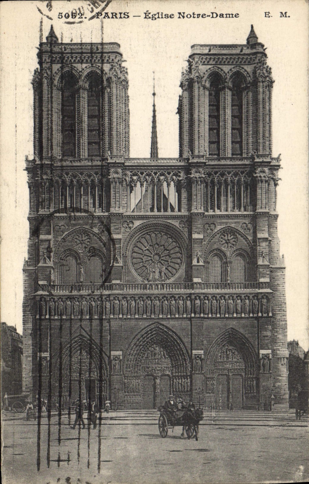 CPA Paris Eglise Notre Dame