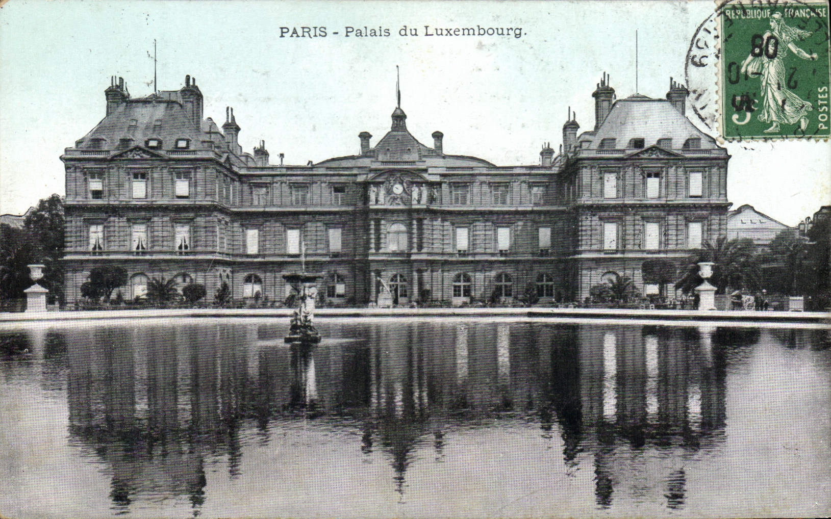 CPA Paris Palais du Luxembourg