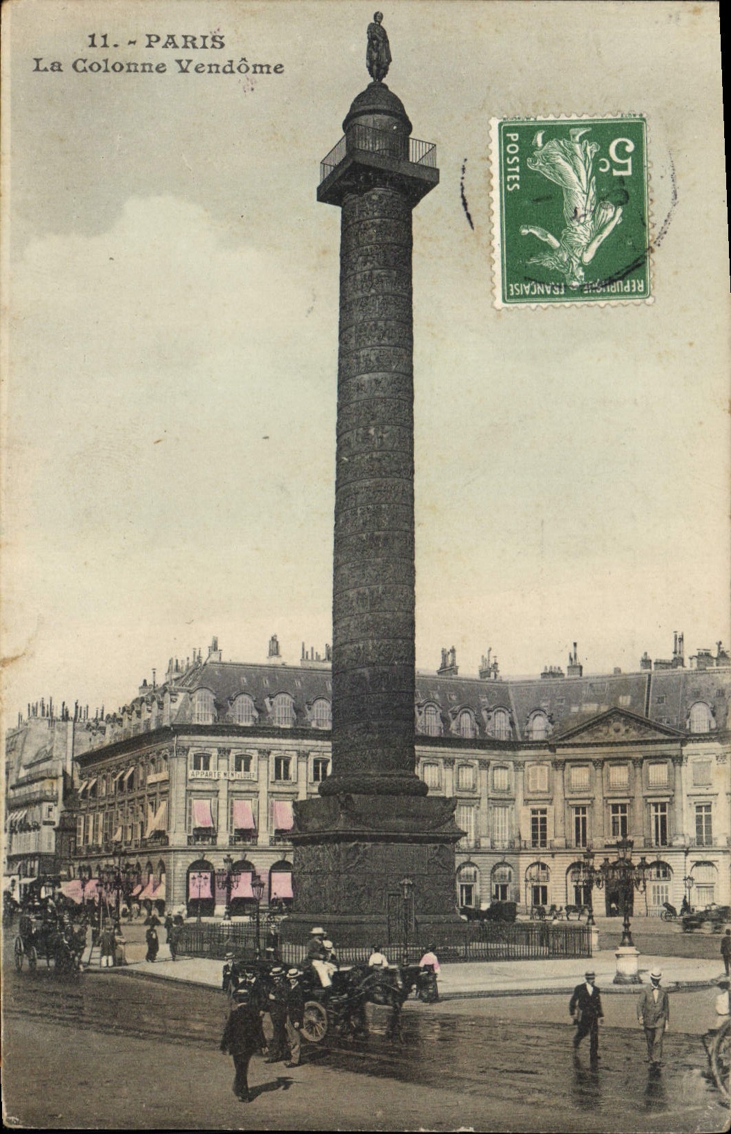 CPA Paris La Colonade Vendome