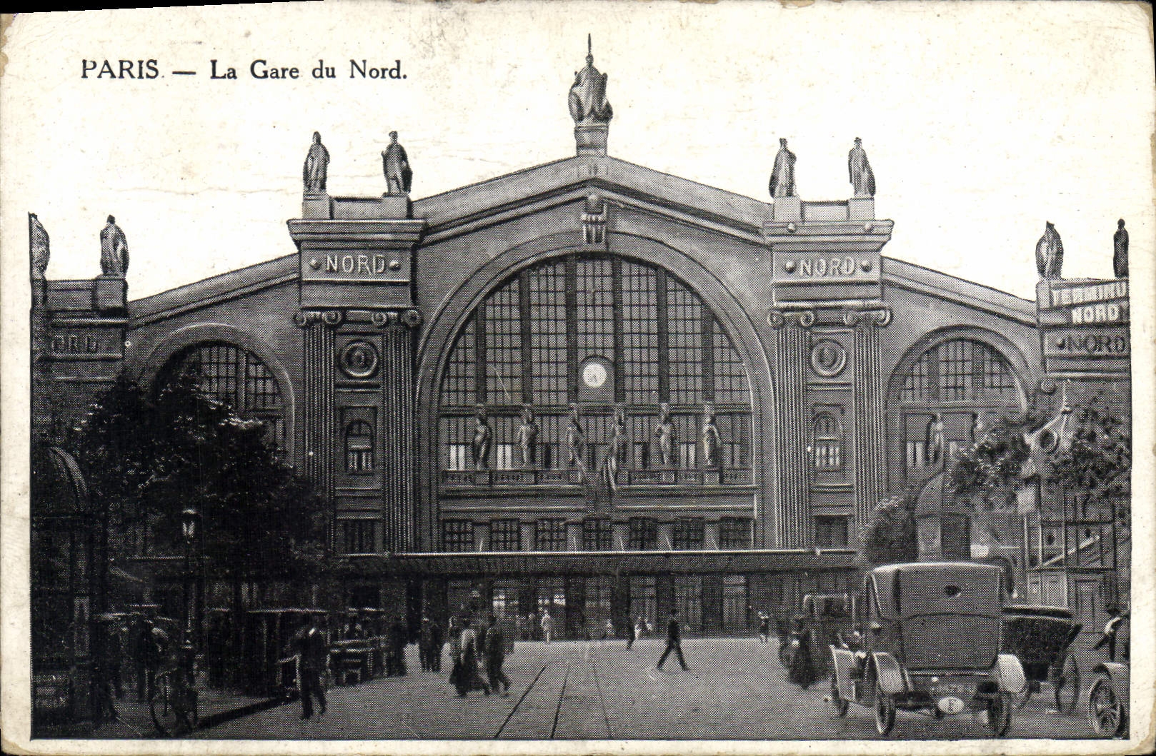 CPA Paris Le Gare du Nord