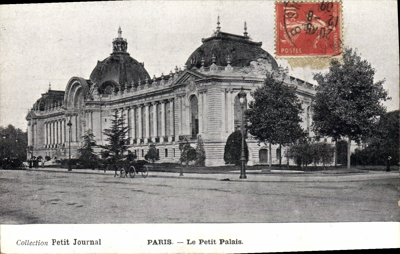 CPA Paris Petit Journal Le Petit Palais