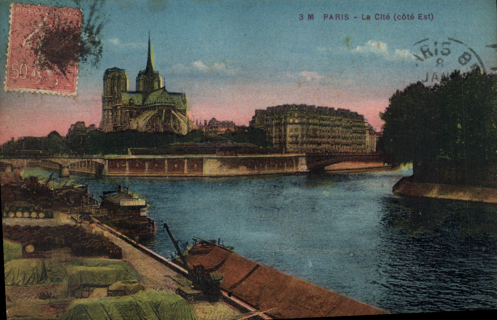 CPA Paris La Cite (Cote Est)