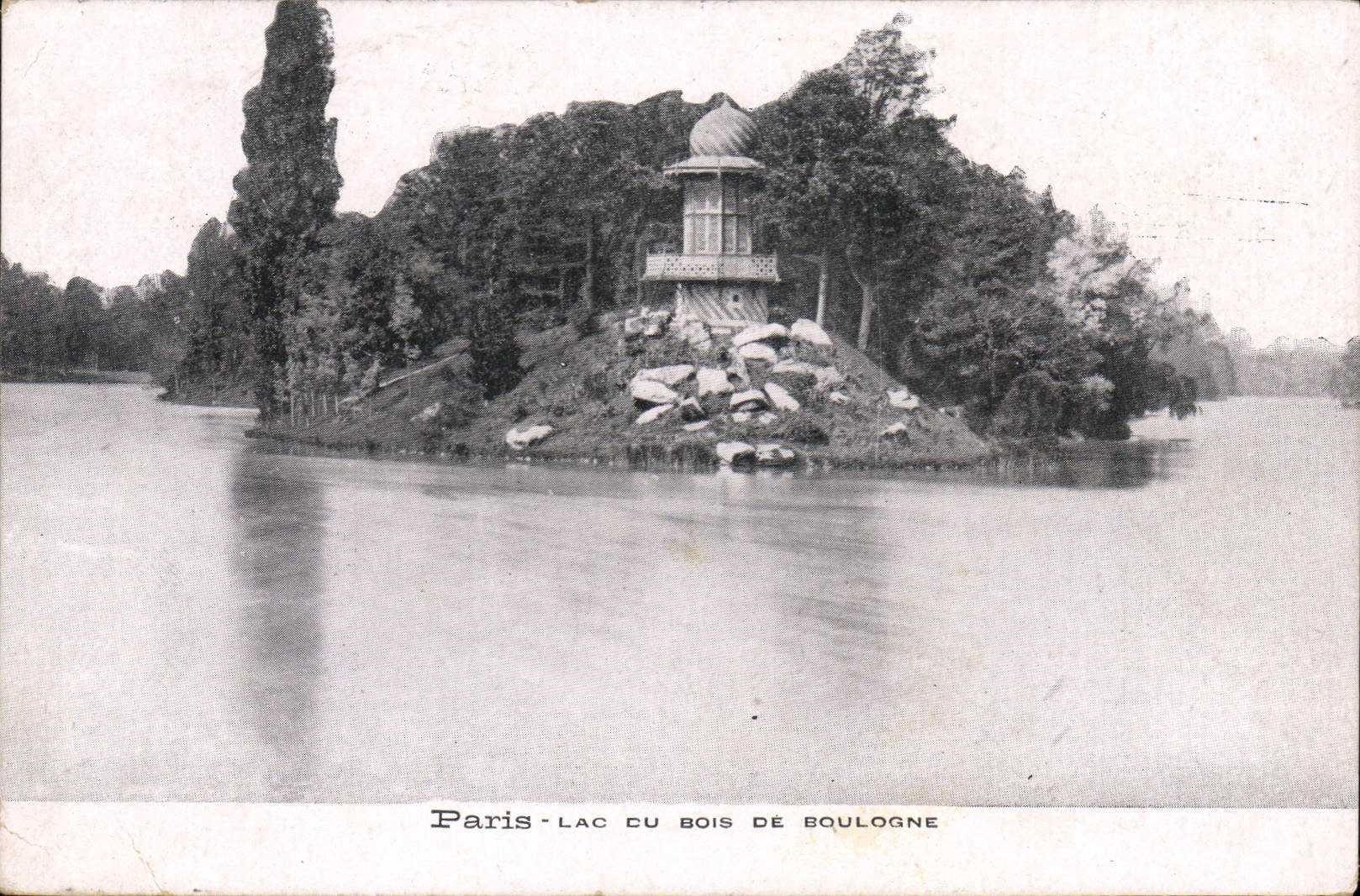 CPA Paris Lac de Bois de BOulogne
