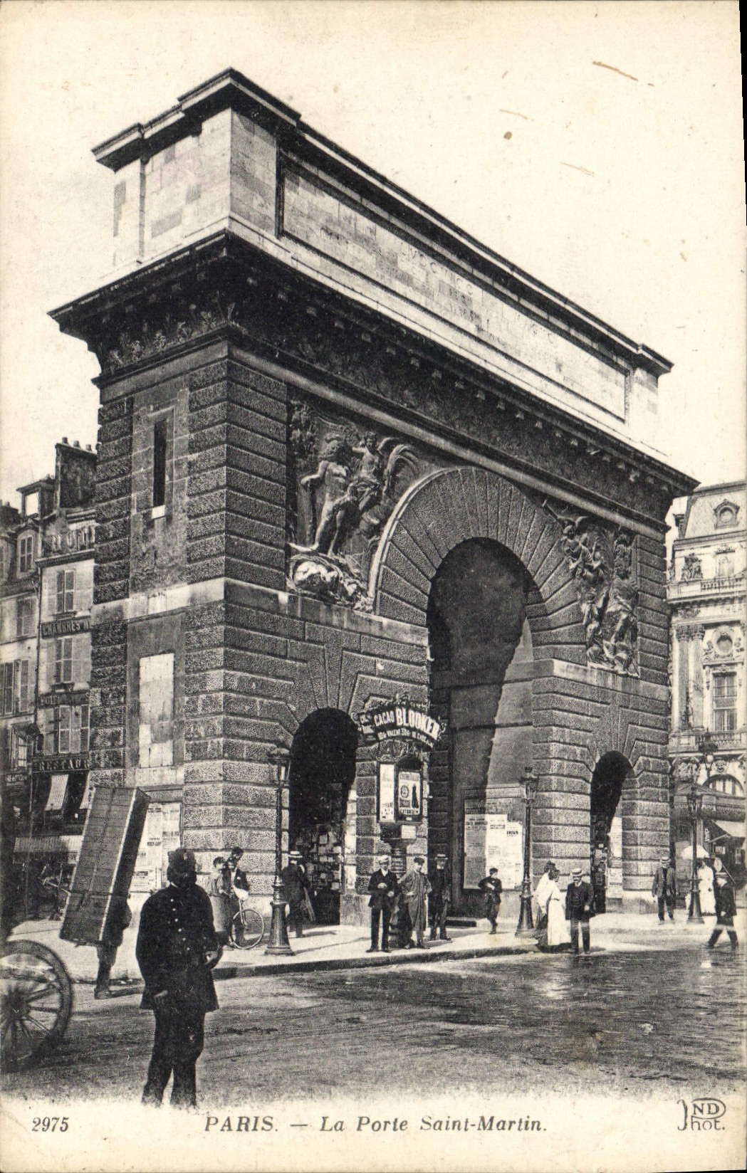 CPA Paris La Porte Saint Martin