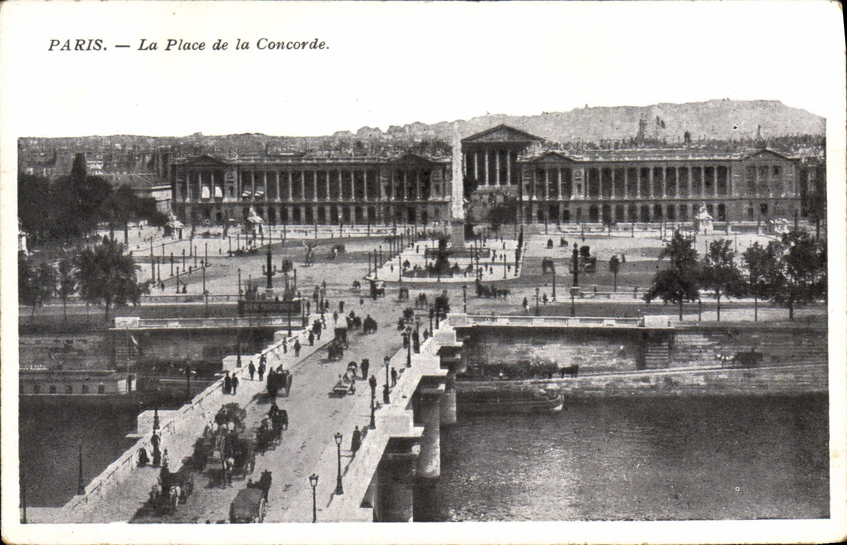 CPA Paris Place de la Concorde