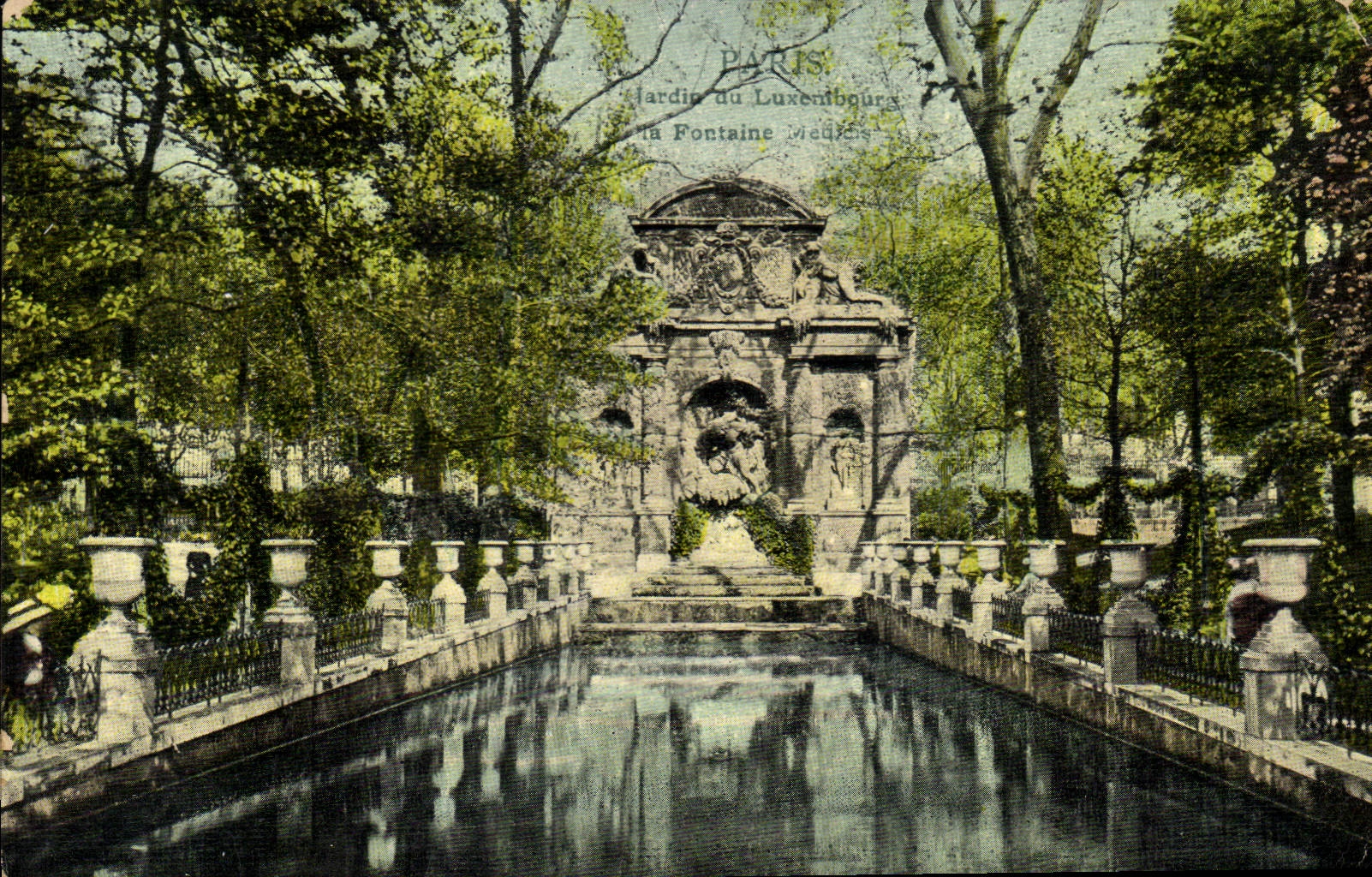 CPA Paris Jardin du Luxembourg du Fontaine