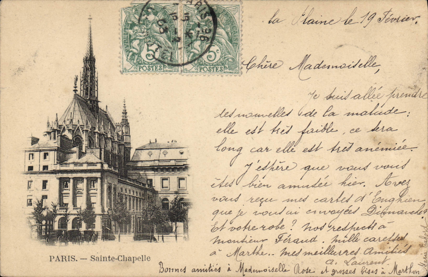 CPA Paris Sainte Chapelle