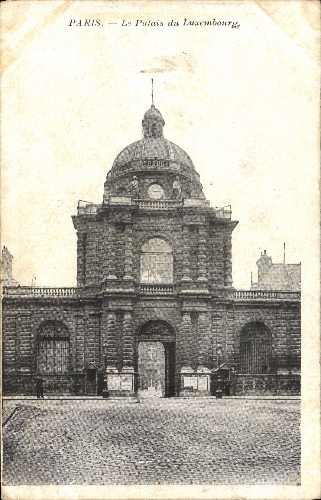 CPA Paris Le Palais du Luxembourg