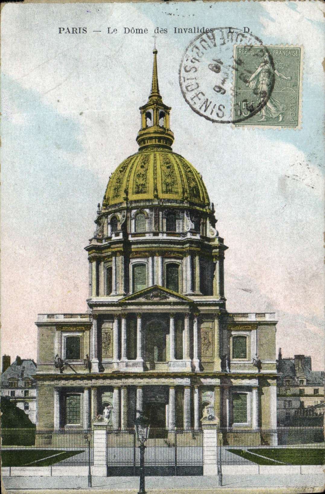 CPA Paris Le Dome des Invalides