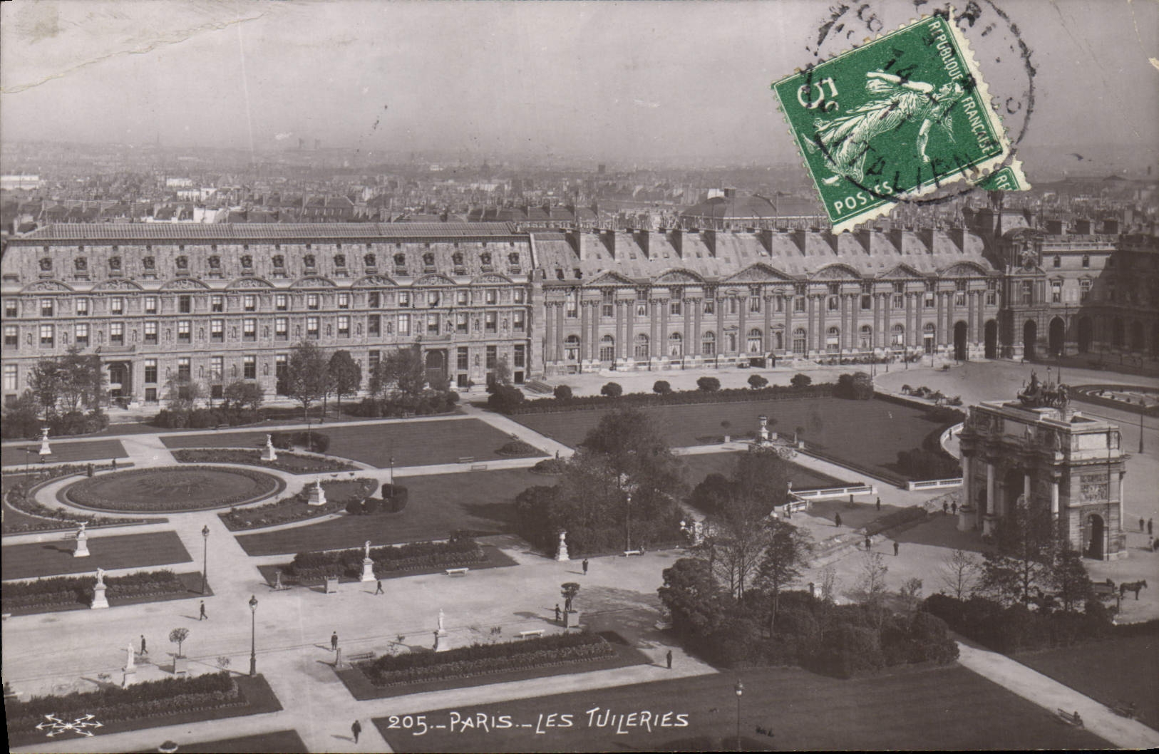 CPA Paris Les Tuileries