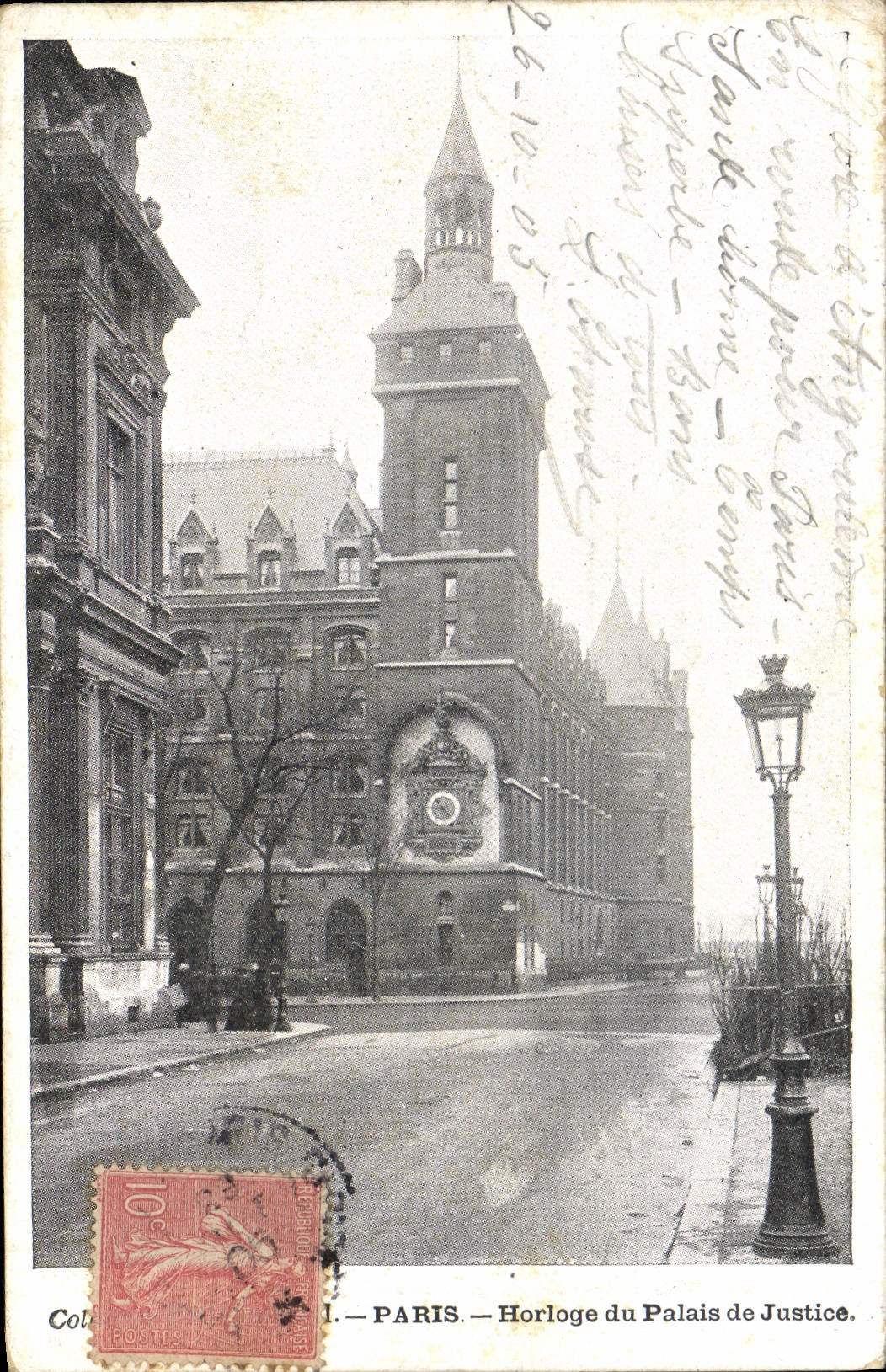 CPA Paris Horloge du Palais de Justice