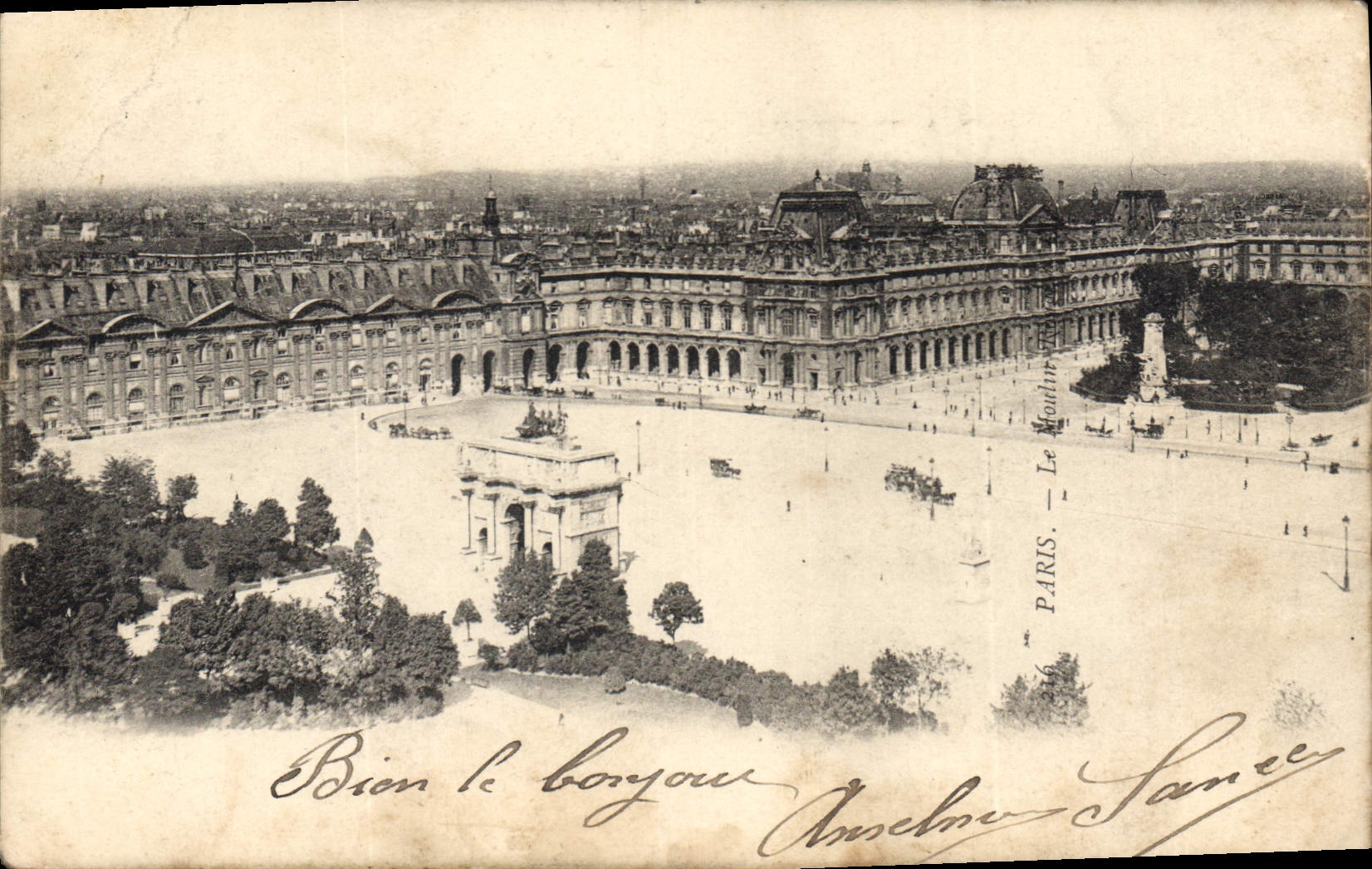 CPA Paris Le Houlier