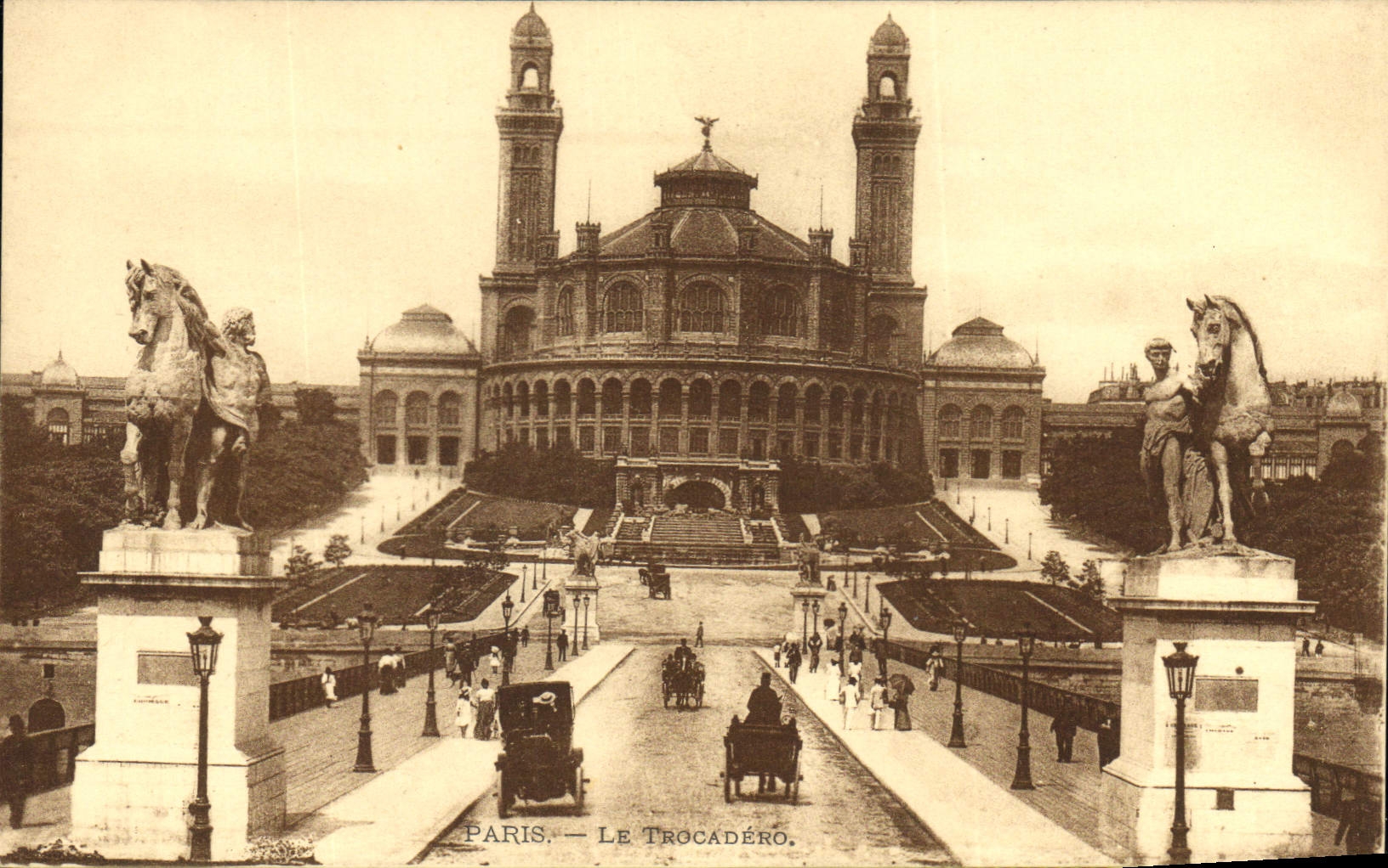 CPA Paris Le Trocadero