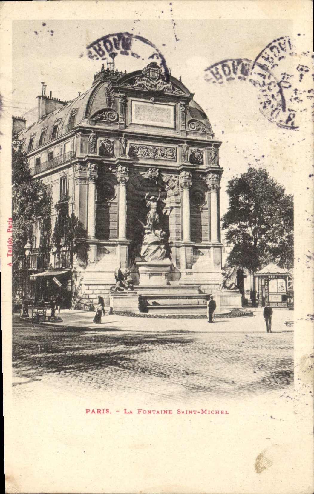 CPA Paris La Fontaine Saint Michel