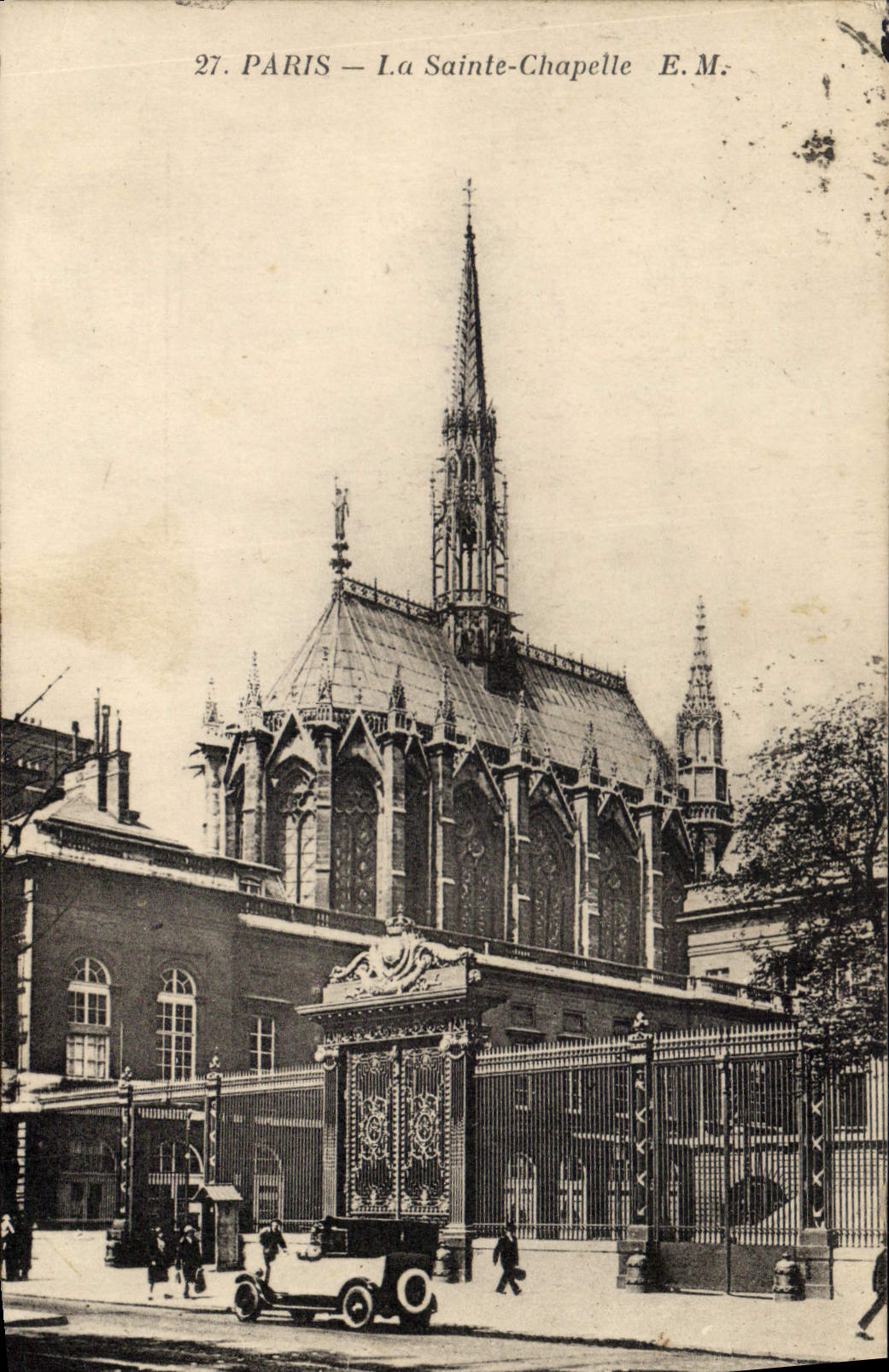 CPA Paris La Sainte Chapelle