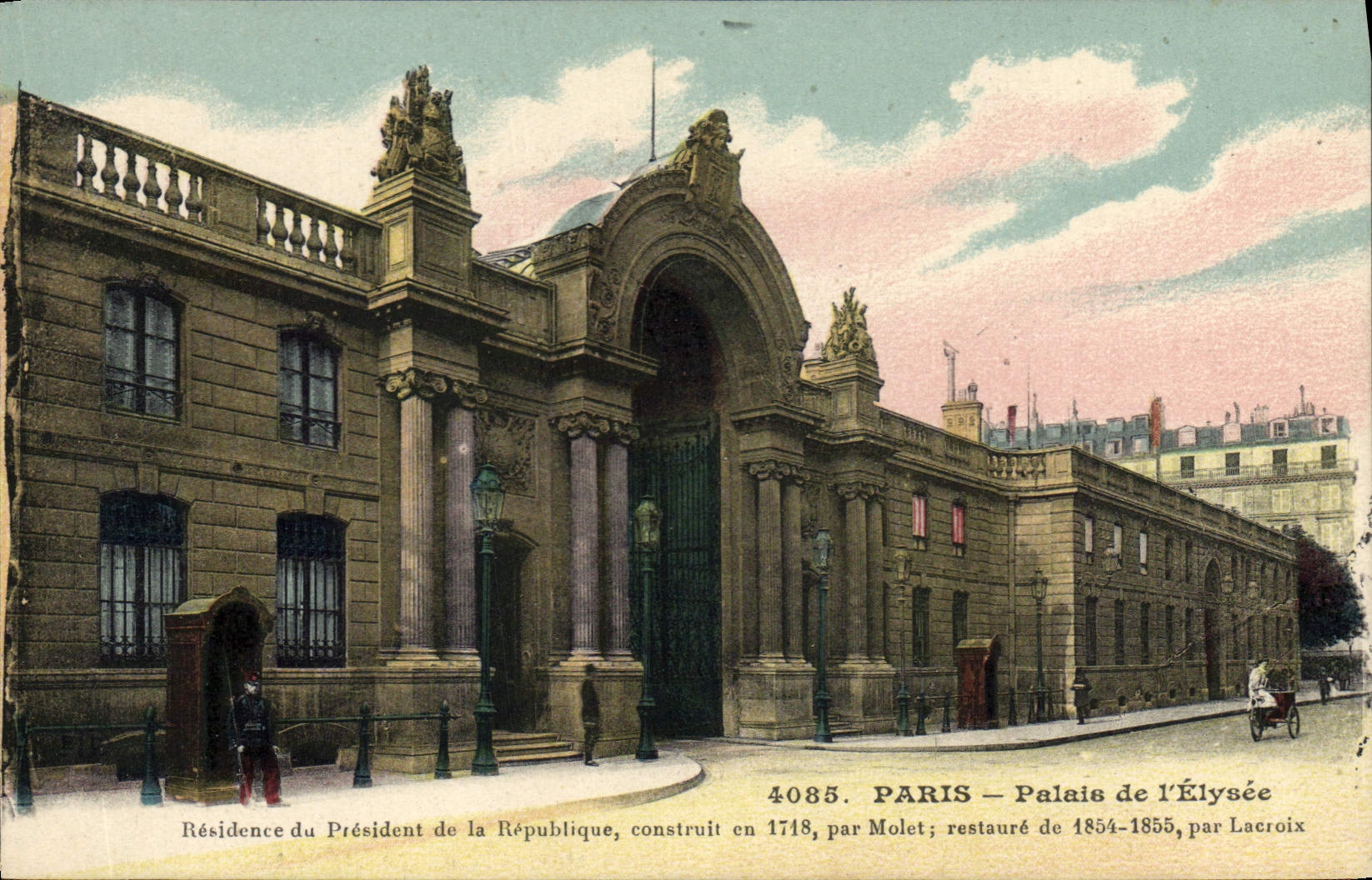 CPA Paris Palais de l'Elysee