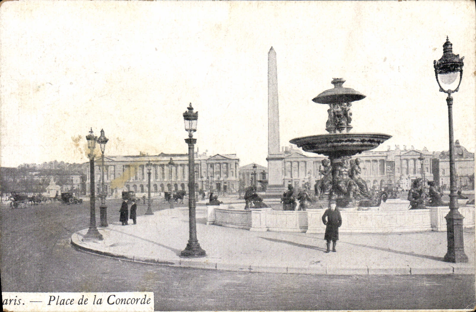 CPA Paris Place de la Concorde