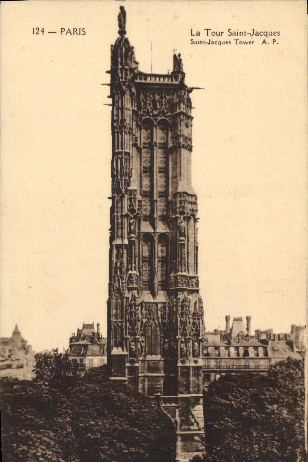 CPA Paris La Tour Saint Jacques