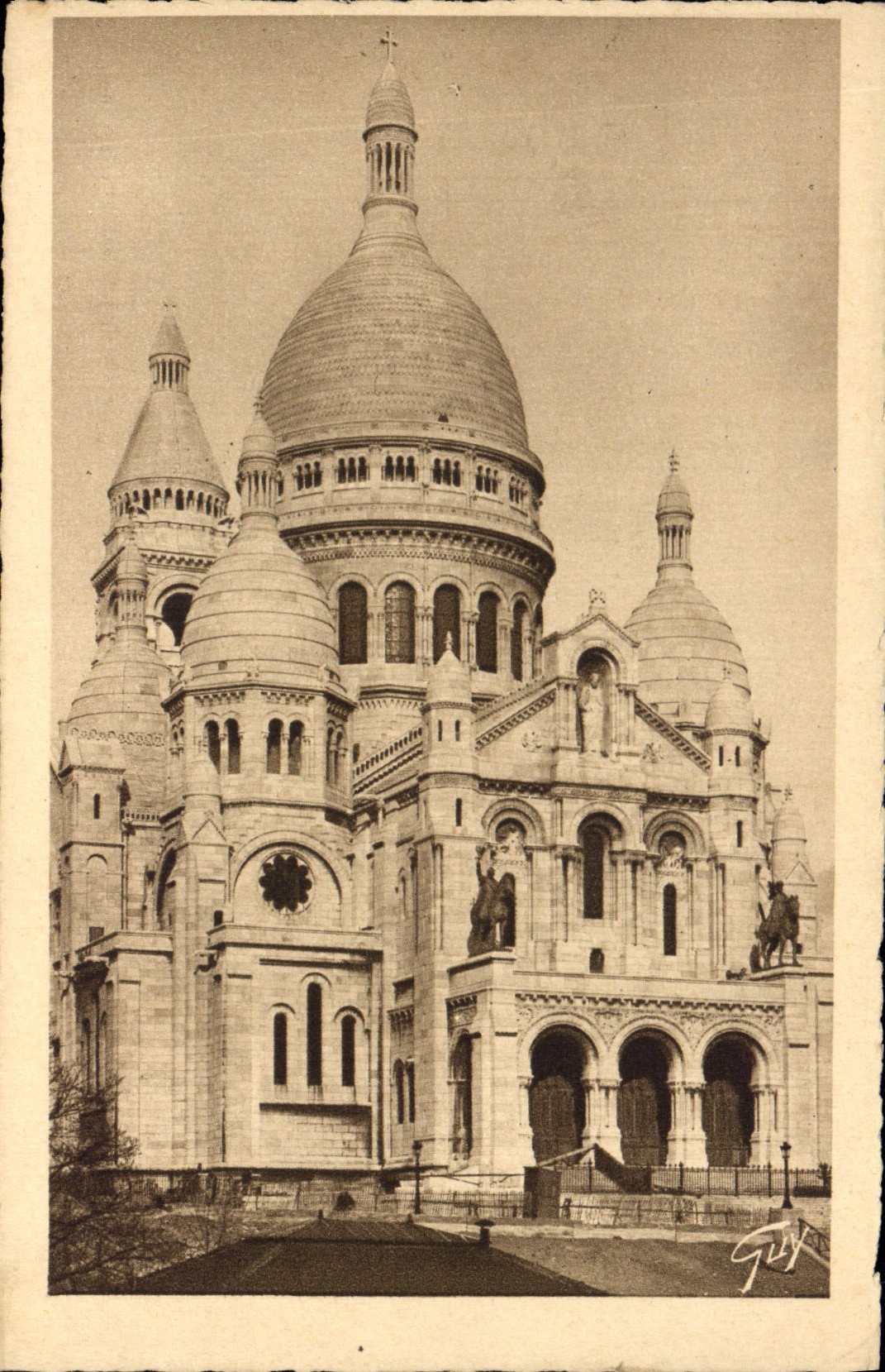 CPA Paris Le Sacre Coeur