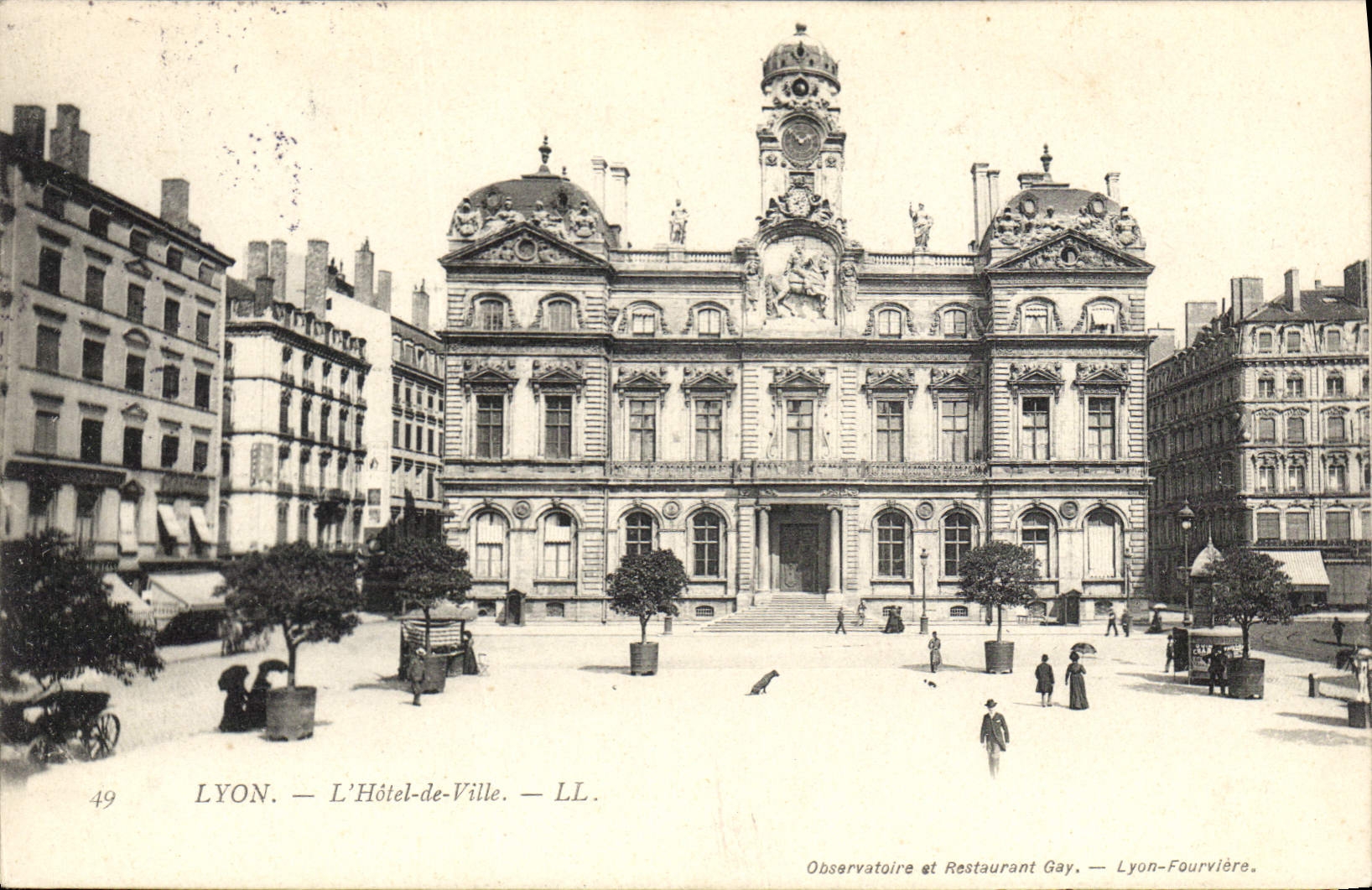 CPA Lyon L'Hotel de Ville
