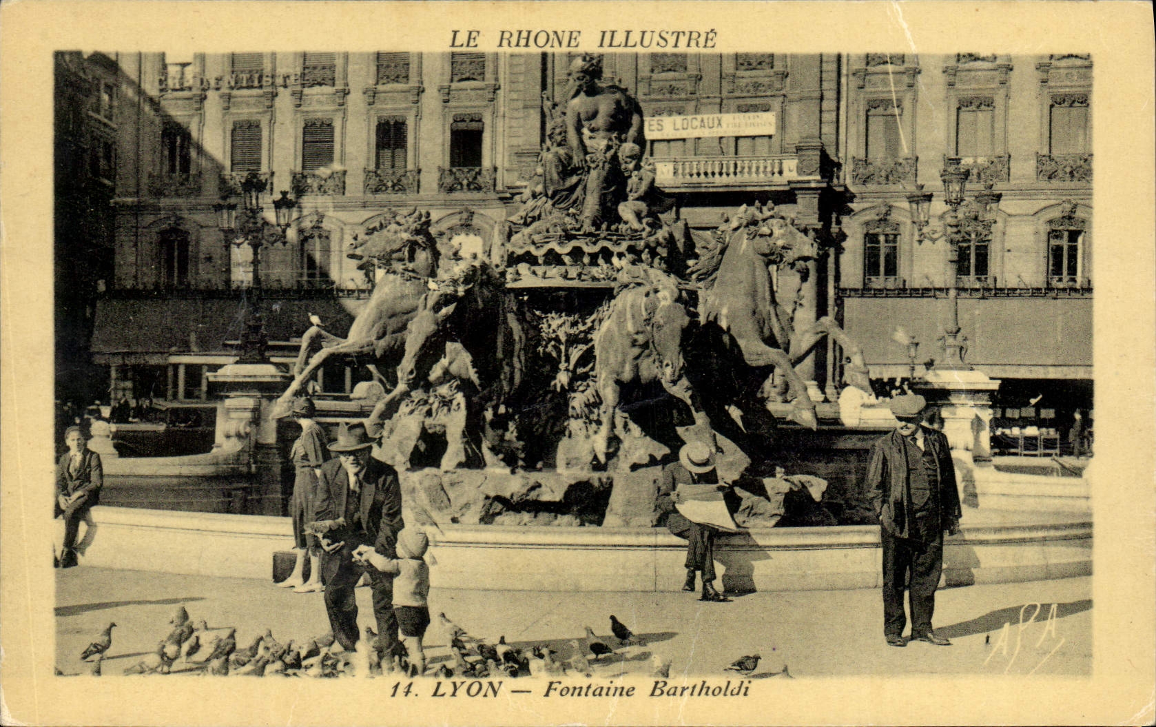 CPA Lyon Fontaine Bartholdi