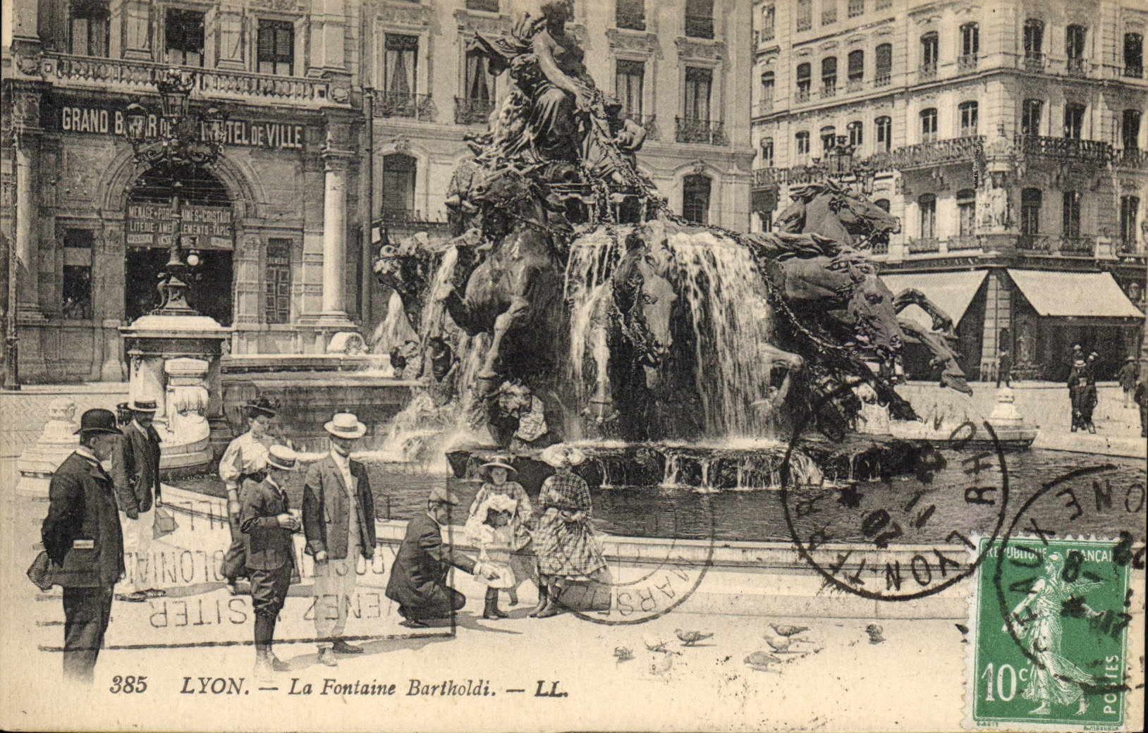 CPA Lyon la Fontaine Bartholdi