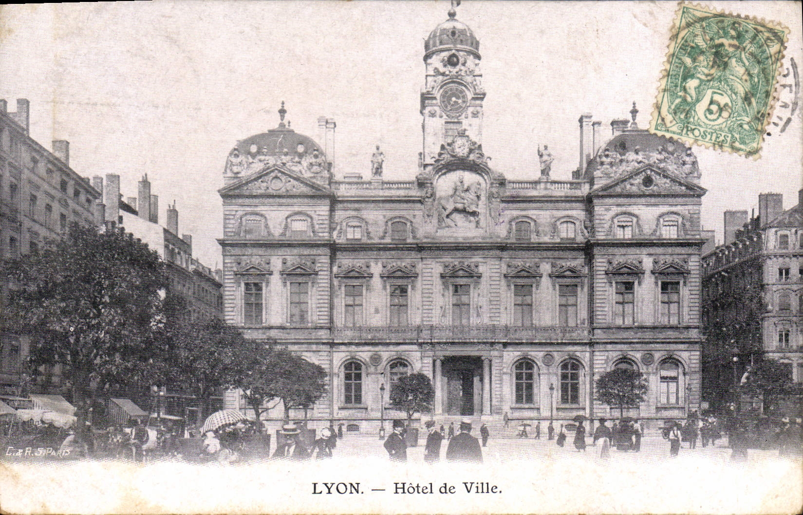 CPA Lyon Hotel de Ville