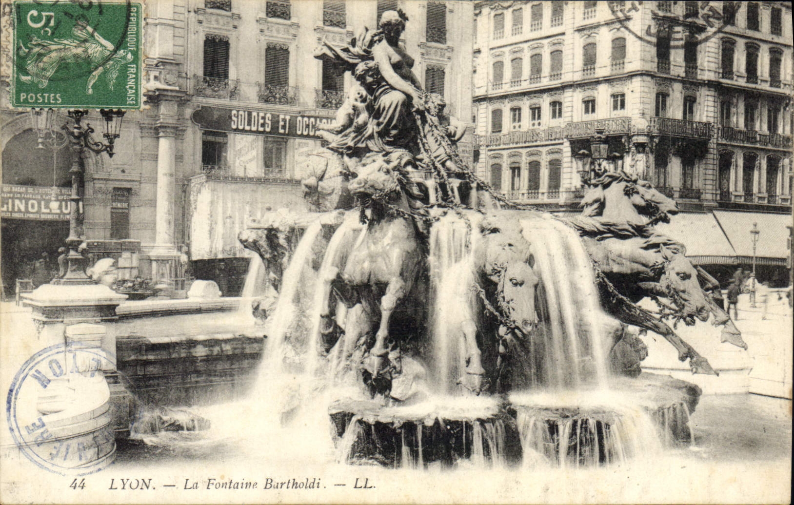 CPA Lyon La Fontaine Bartholdi