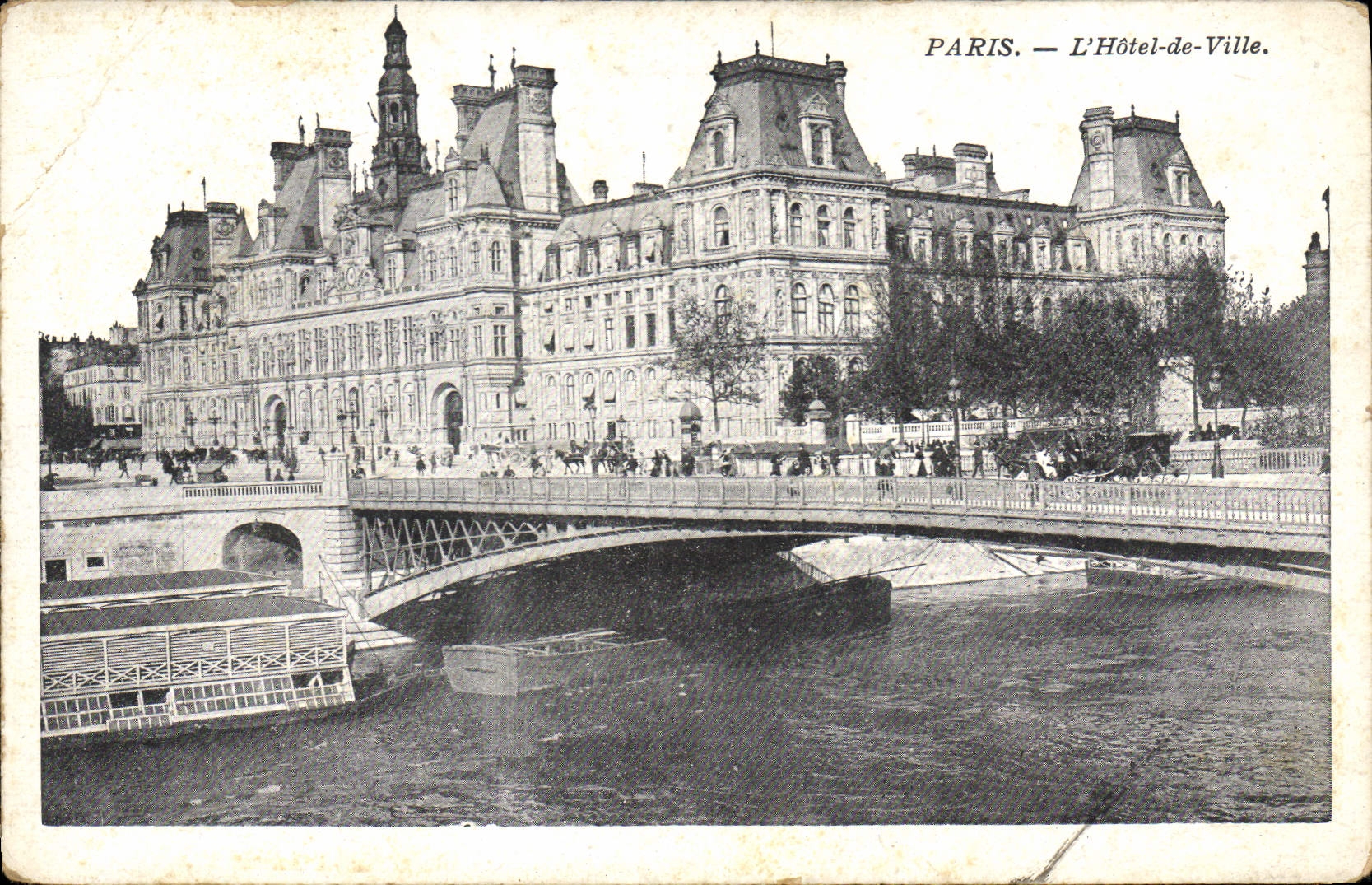 CPA Paris L'Hotel de Ville