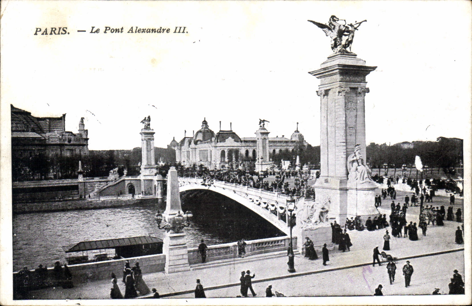 CPA Paris Le Pont Alexandre III
