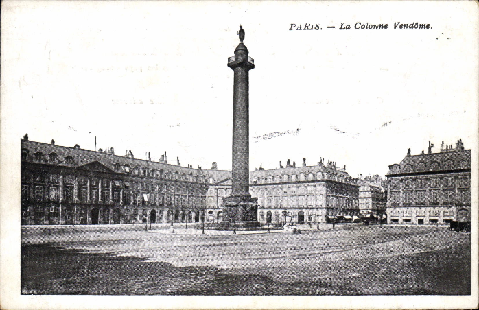 CPA Paris La Colonne Vendome