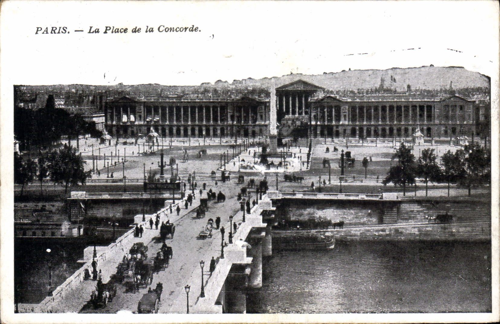 CPA Paris La Place de la Concorde