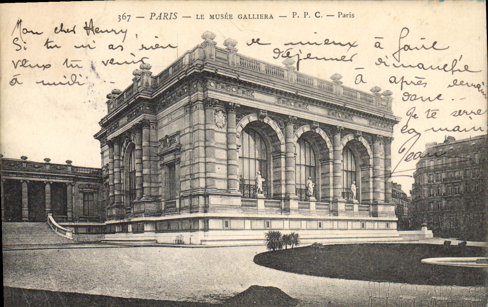CPA Paris Le Musee Galliera