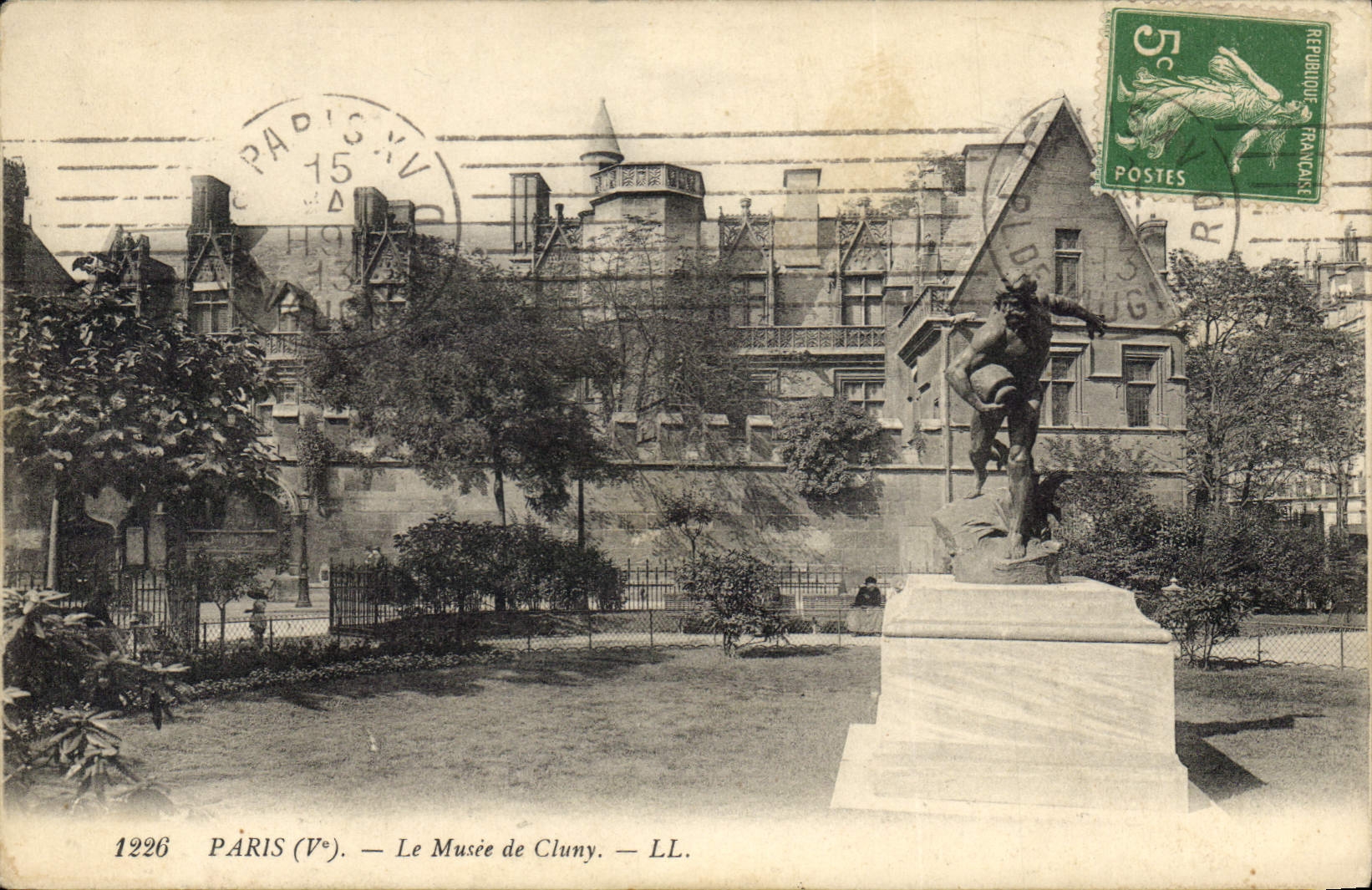 CPA Paris (Ve) Le Musee de Cluny
