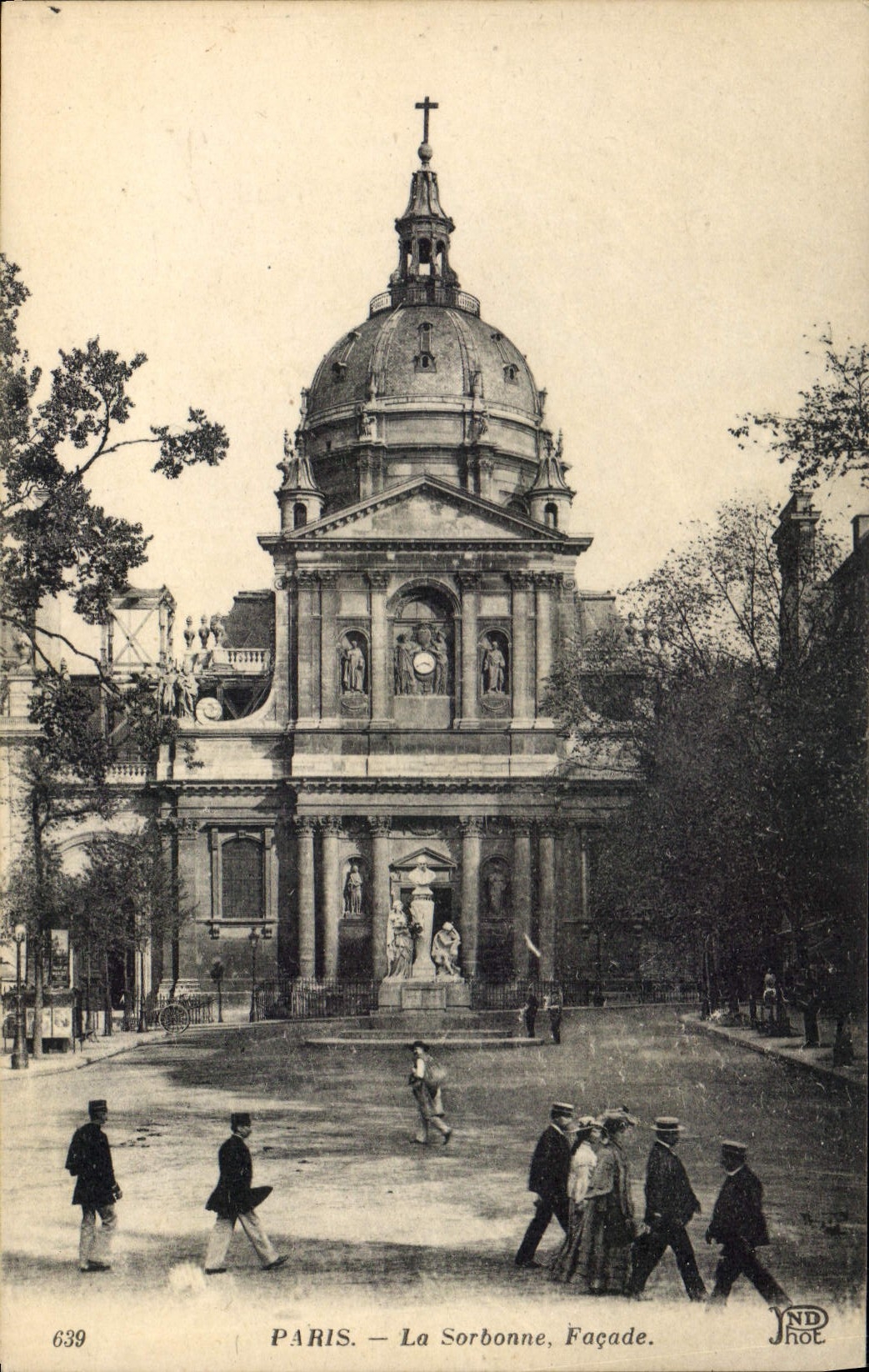 CPA Paris La Sorbonne Facade