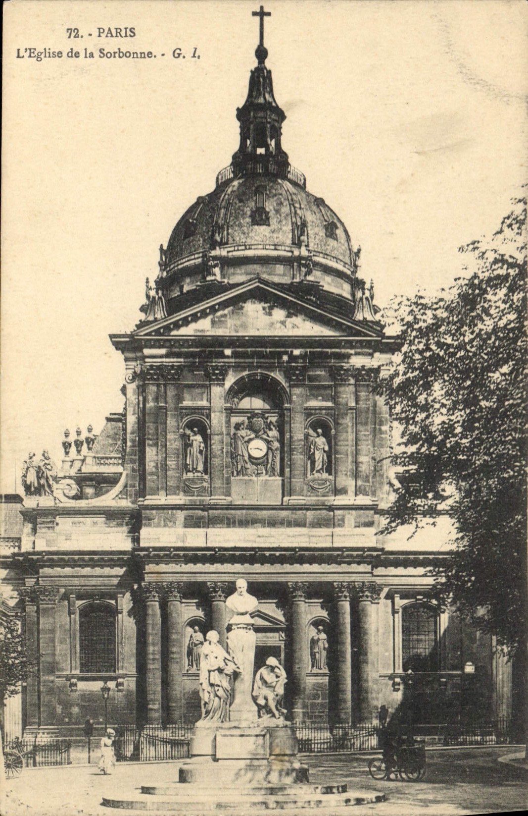 CPA Paris Eglise de la Sorbonne