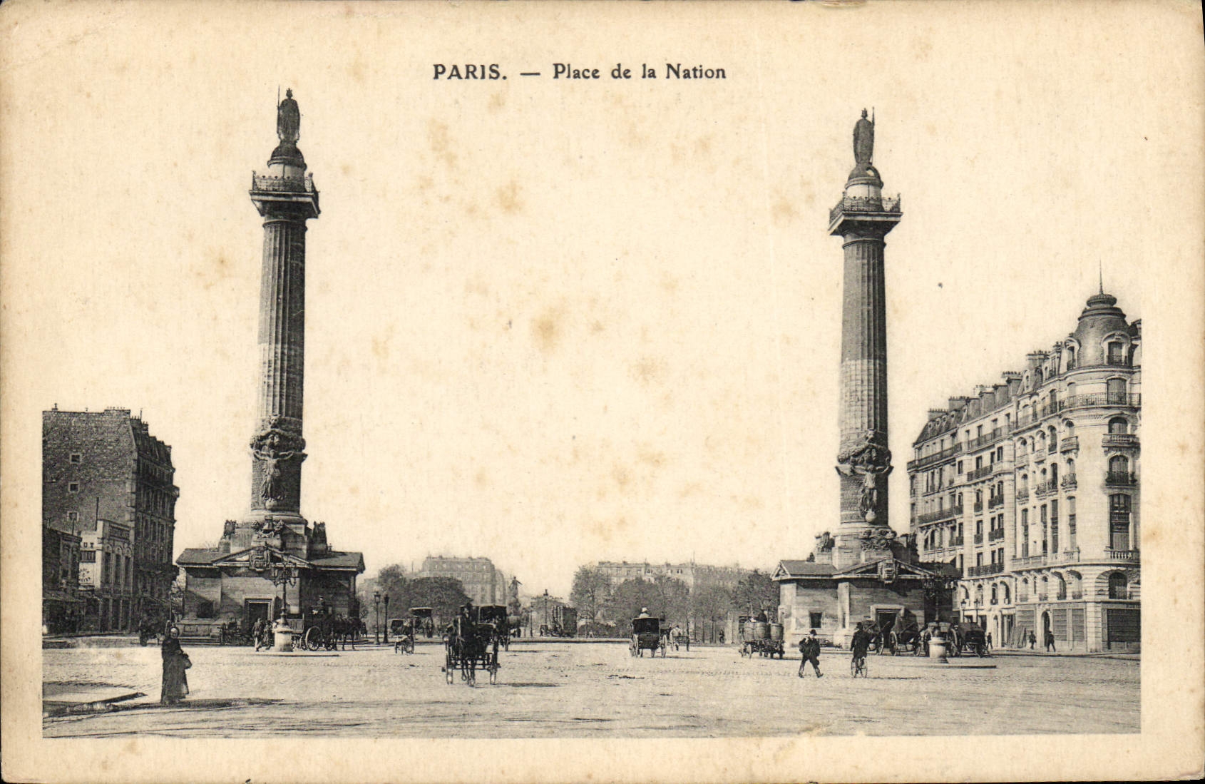 CPA Paris Place de la Nation