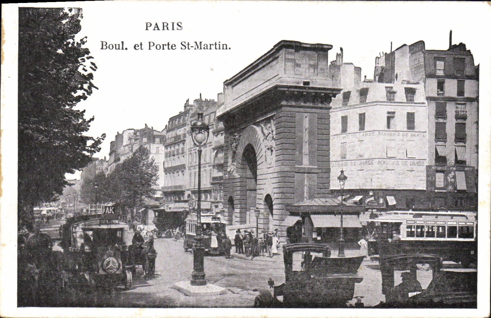 CPA Paris Boul et Porte St Martin