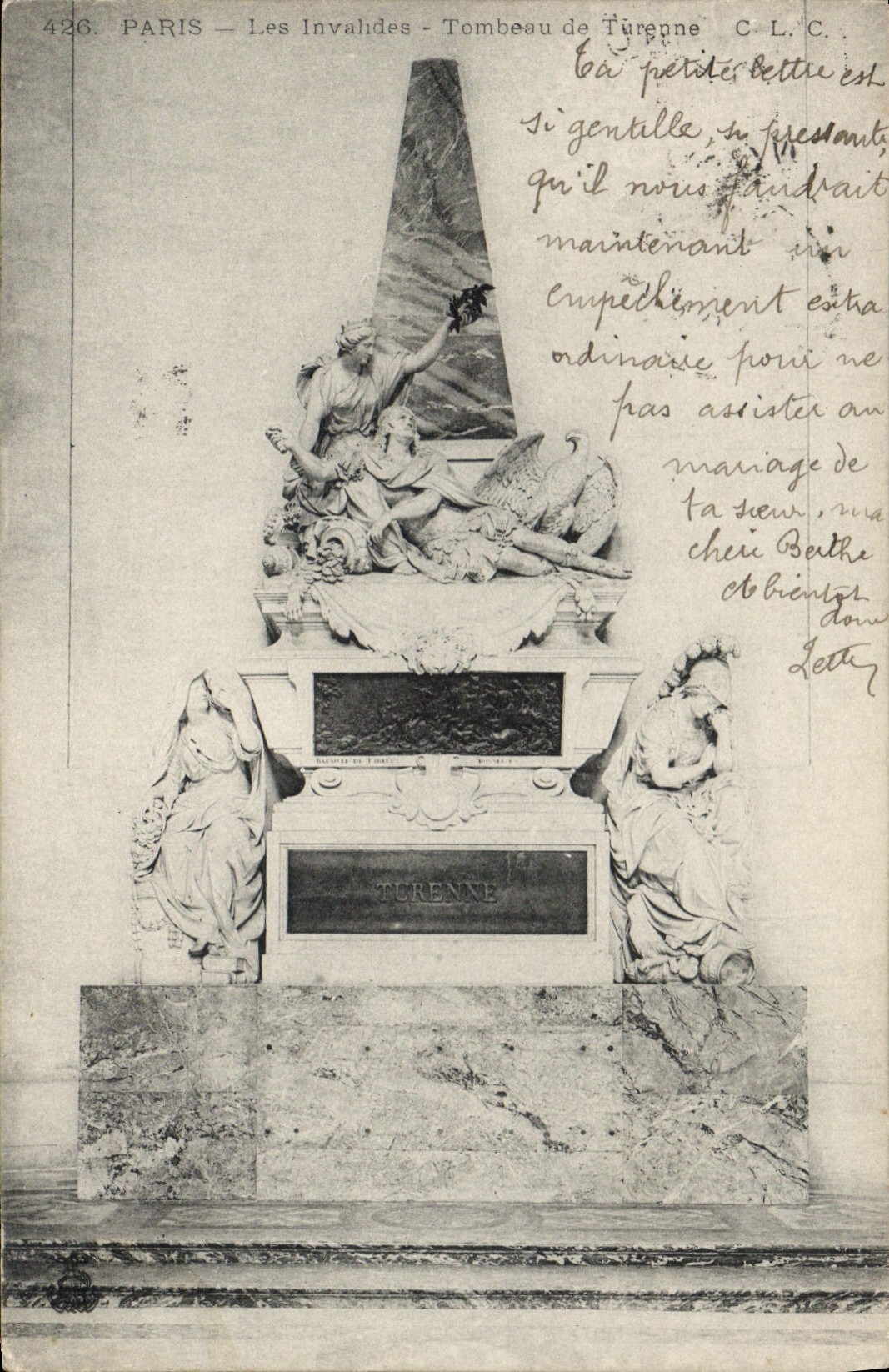 CPA Paris Les Invalides Tombeau de Turenne