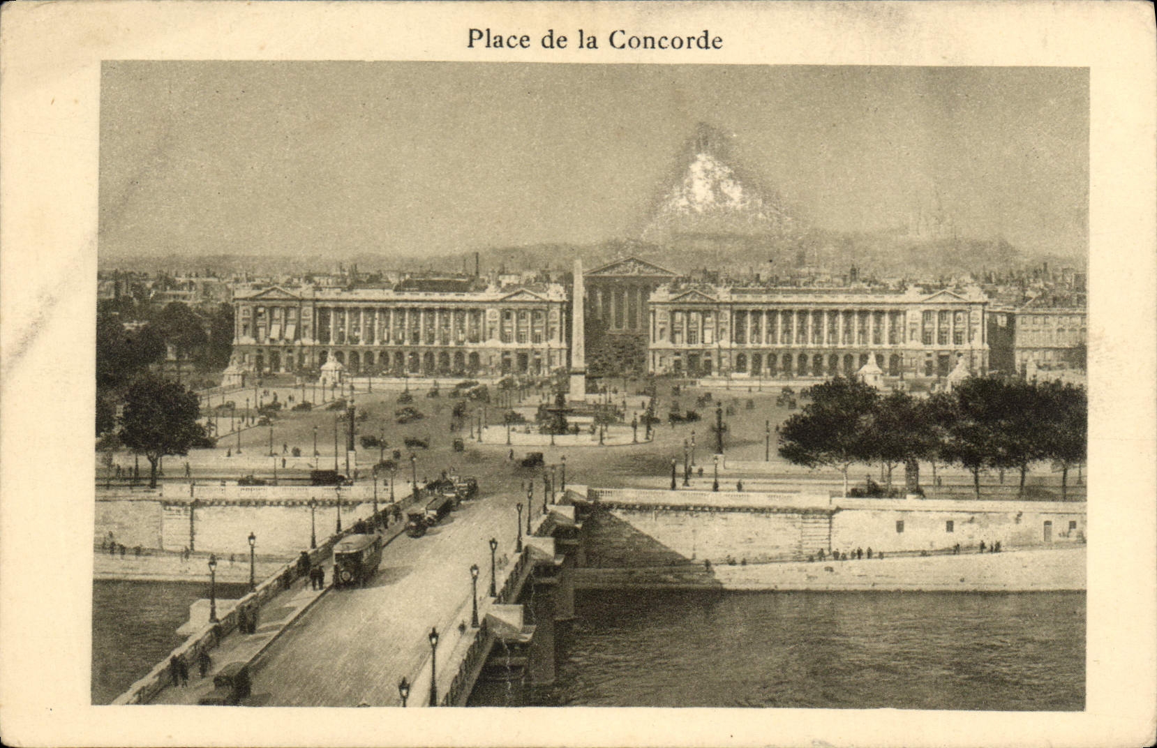 CPA Paris Place de la Concorde