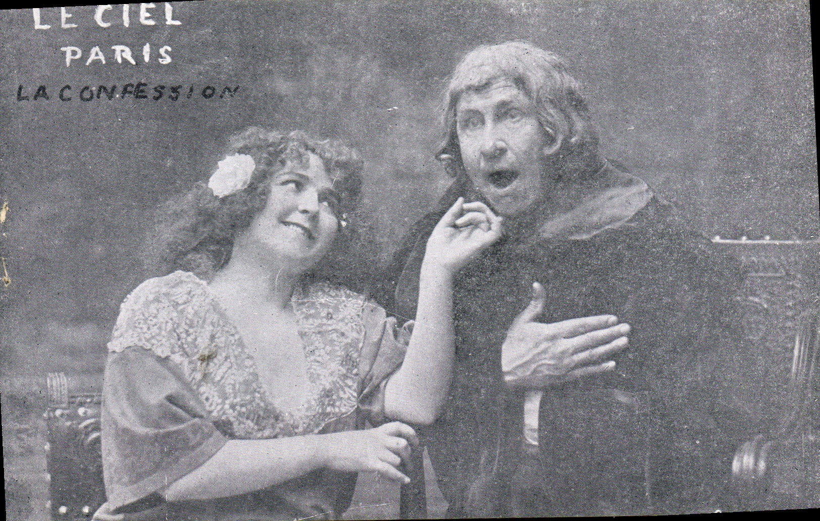 CPA Paris Le Ciel La Confession Theatre