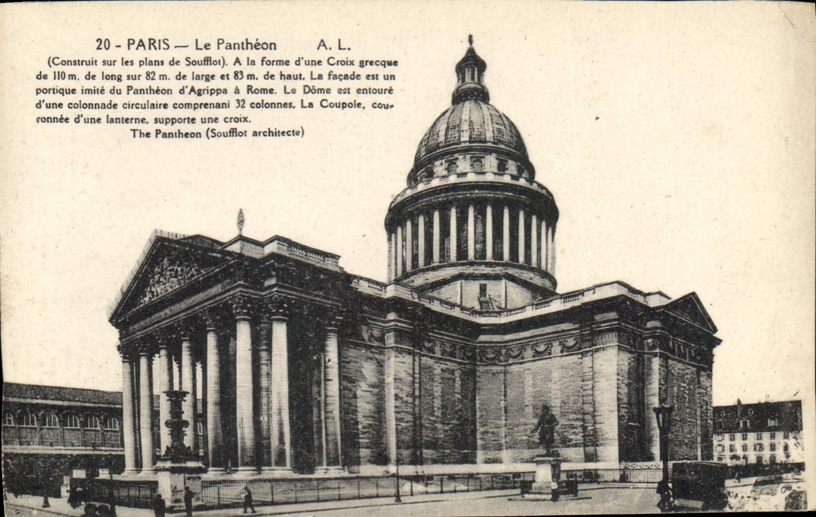 CPA Paris Le Pantheon