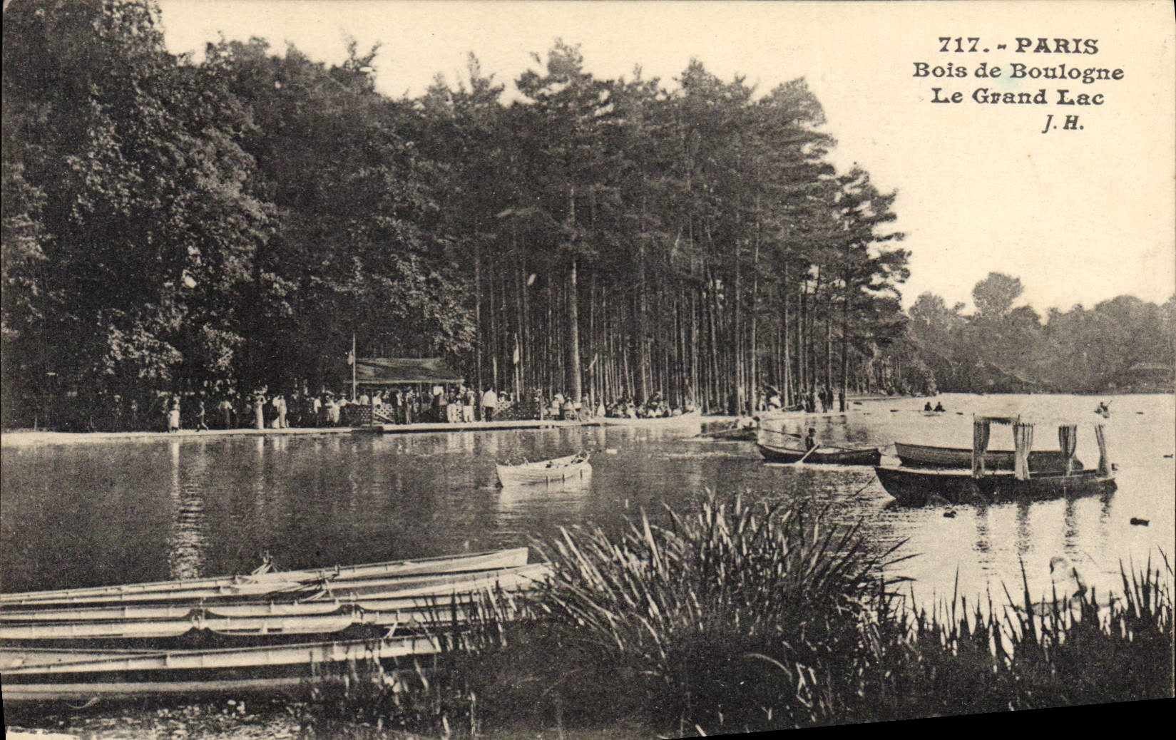 CPA Paris Bois de Boulogne Le Grand Lac