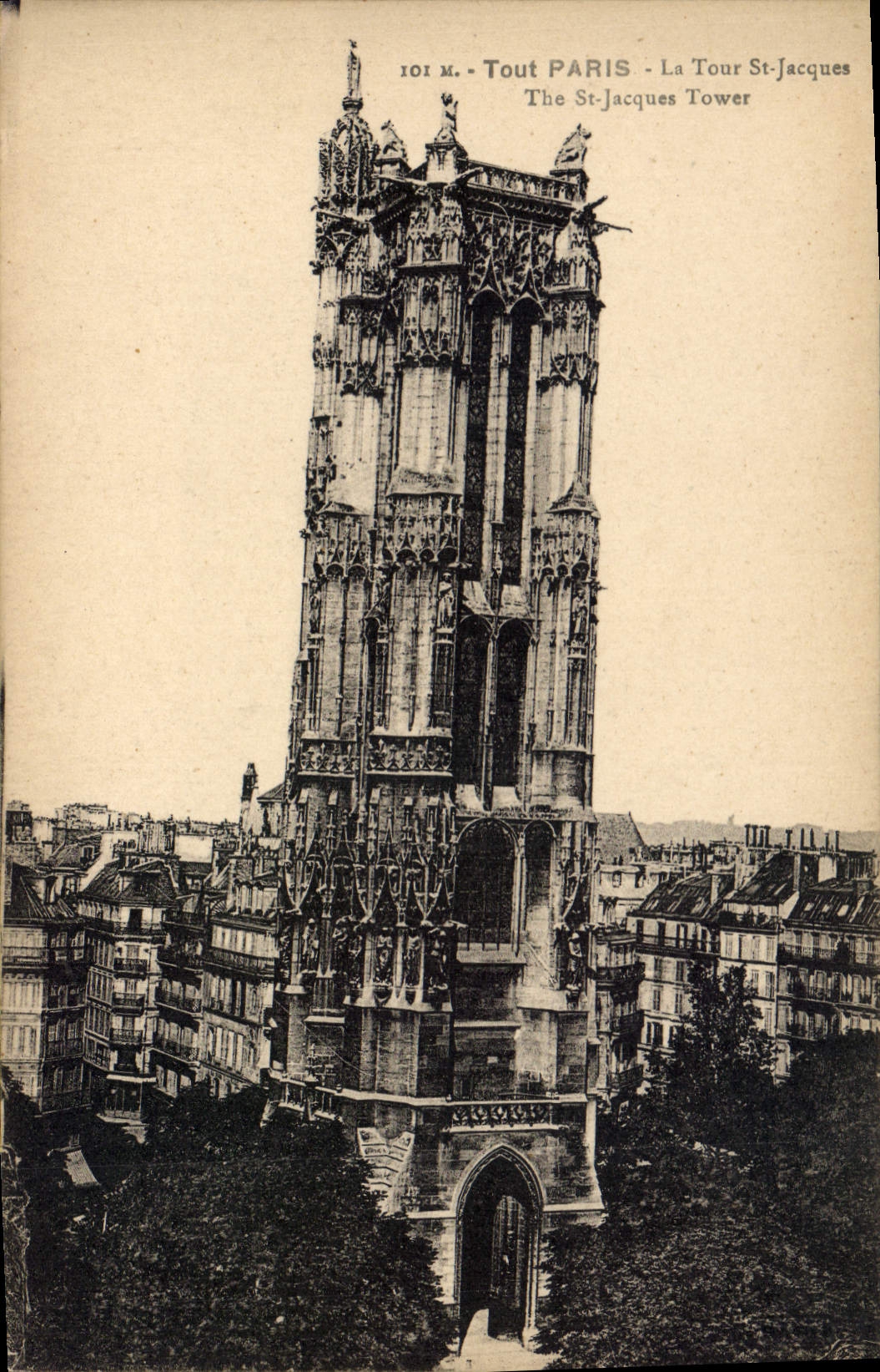 CPA Paris La Tour St Jacques