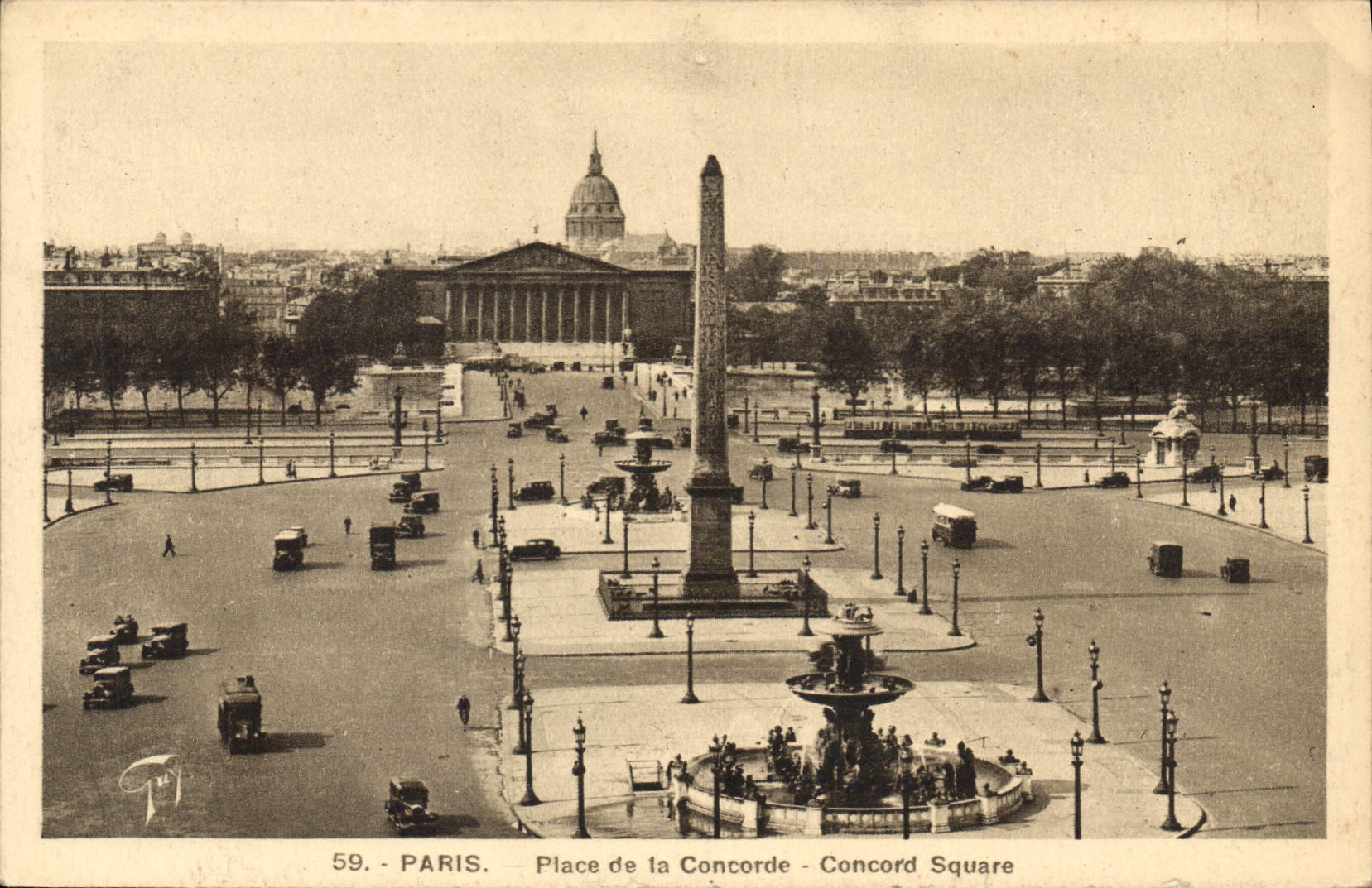 CPA Paris Place de la Concorde Concord Square