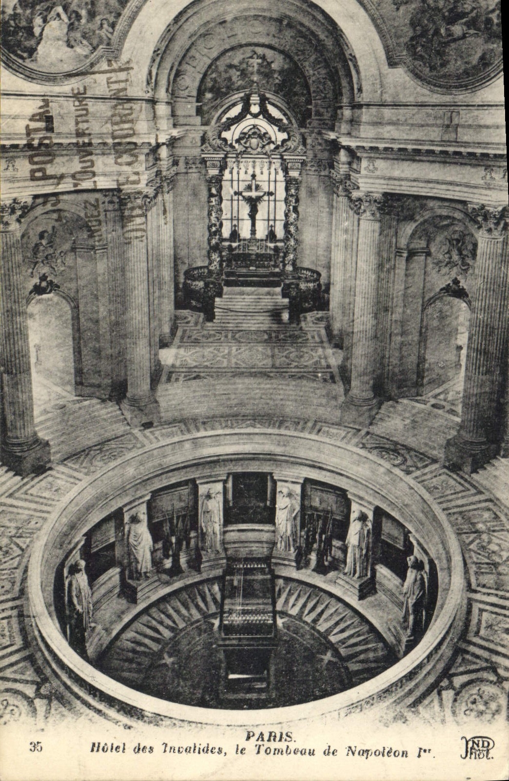 CPA Paris Hotel des Invalides Le Tombeau de Napoleon Ier