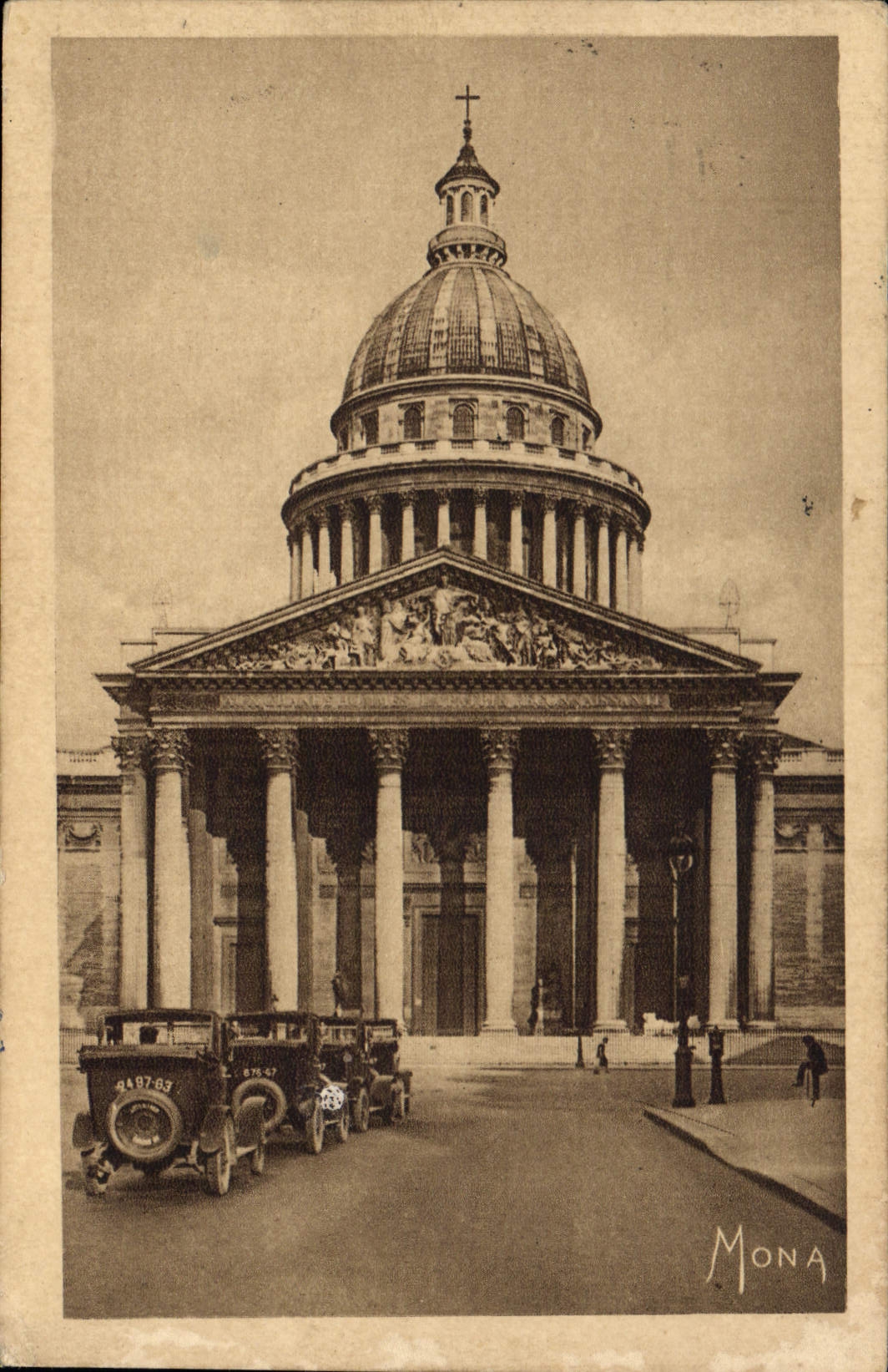 CPA Paris La Pantheon
